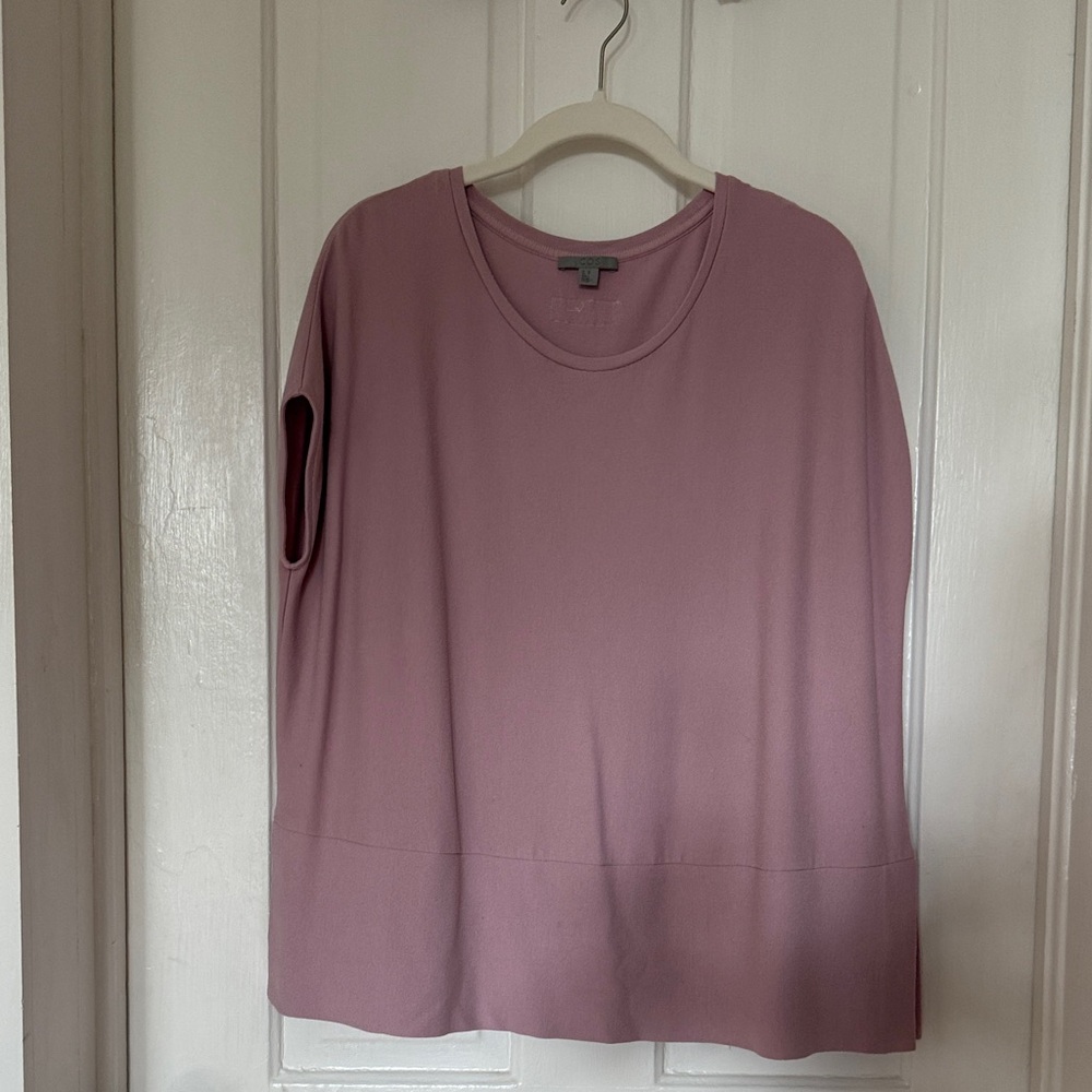 COS Mauve Dropped Shoulder Sleeveless Tee